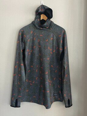 NWT BlackStrap Women’s Cloudchaser Hooded Baselayer Top XL Floral